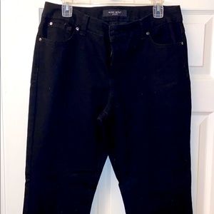 Black bootcut jeans from Nine West